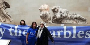 Συγκέντρωση διαμαρτυρίας στο Βρετανικό Μουσείο για τα Γλυπτά του Παρθενώνα