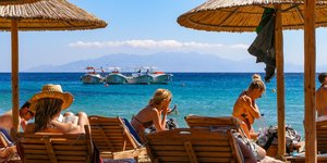Τουρίστες στη Μύκονο