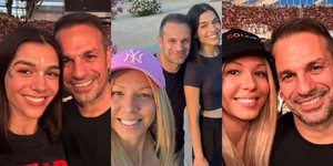 Ο Ντέμης Νικολαΐδης απόλαυσε τους Coldplay παρέα με την κόρη του και τη σύντροφό του