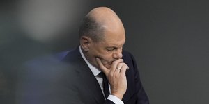 O Γερμανός καγκελάριος Όλαφ Σολτς