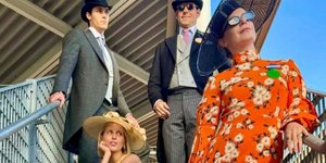 Μαρία Ολυμπία και Ευγενία Νιάρχου στο Άσκοτ