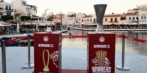 Τα ευρωπαϊκά τρόπαια του Ολυμπιακού στην Κρήτη