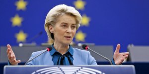 Η πρόεδρος της Ευρωπαϊκής Επιτροπής, Ούρσουλα φον ντερ Λάιεν μιλά για το Μπάουχαους