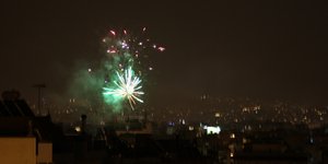 Πυροτεχνήματα στην Αθήνα