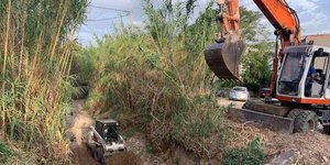 Αντιπλημμυρικά έργα της Περιφέρειας Αττικής για το ρεύμα Σαπφούς