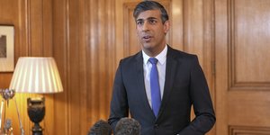 Ο Ρίσι Σούνακ σε δηλώσεις