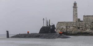 Το πυρηνικό υποβρύχιο Καζάν της Ρωσίας στο λιμάνι της Αβάνας