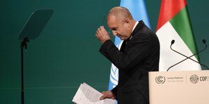 Ο πρόεδρος της Βουλγαρίας, Ρούμεν Ράντεφ