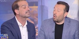 Γαβριήλ Σακελλαρίδης και Νίκος Παππάς 