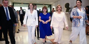 Η ΠτΔ Κατερίνα Σακελλαροπούλου παρέστη στην παρουσίαση του αρχείου της οικογένειας Πετραλιά στο Μέγαρο Μουσικής