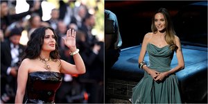 Σάλμα Χάγιεκ (αριστερά) και Αντζελίνα Τζολί (δεξιά)