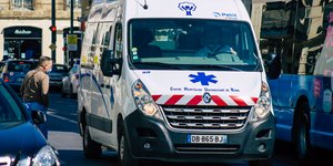 ασθενοφόρο στη Γαλλία