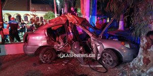 Σοβαρό τροχαίο στην Αγιά Χανίων / flashnews