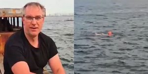 Ο Γερμανός που κολύμπησε στον Θερμαϊκό