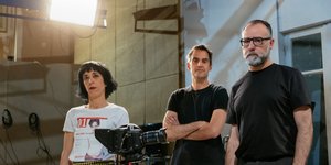 Ξένια Καλπακτσόγλου, Χριστόφορος Μαρίνος, Χρήστος Χρυσόπουλος