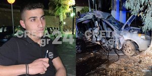Θλίψη για τον 18χρονο που σκοτώθηκε σε τροχαίο στα Χανιά