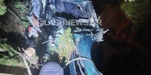 Φωτογραφία από το τροχαίο