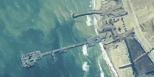 Η αμερικανική προβλήτα στη Γάζα 