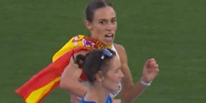 Αθλήτρια του βάδην πανηγύρισε πριν τερματίσει και τελικά... την προσπέρασαν και έμεινε εκτός μεταλλίων