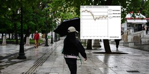 Βροχές και καταιγίδες την Παρασκευή με πτώση της θερμοκρασίας 