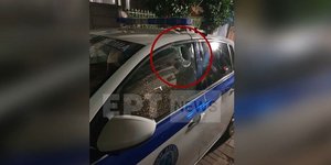 Επίθεση με πέτρες και ξύλα σε περιπολικό στο Χαλάνδρι