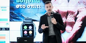 Ο Χάρης Δούκας στην παρουσίαση του καινοτόμου προγράμματος