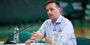 Ο Χάρης Δούκας στην ανοικτή συζήτηση για το θέμα της «Διπλής Ανάπλασης», το νέο ποδοσφαιρικό γήπεδο του «τριφυλλιού» και τις εγκαταστάσεις του Α.Ο. στον Βοτανικό