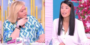 H Χρύσλα Γεωργακοπούλου και η Αφροδίτη Λατινοπούλου