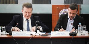 Μιχάλης Χρυσοχοΐδης και Χάρης Δούκας