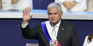 Ο πρόεδρος του Παναμά Χοσέ Ραούλ Μουλίνο