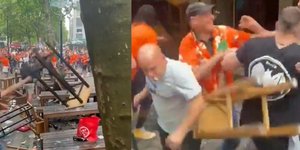 Άγριο ξύλο σε μπαρ της Γερμανίας, ενόψει του αγώνα Ολλανδία-Αγγλία