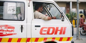 Ασθενοφόρο στο Πακιστάν