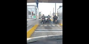Αναβάτες στα διόδια