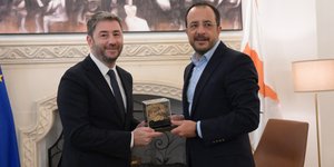 Στην Κύπρο ο Νίκος Ανδρουλάκης 