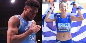 Giannis Antetokounmpo, Antigoni Ntrismpioti