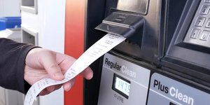 Απόδειξη σε πρατήριο υγρών καυσίμων