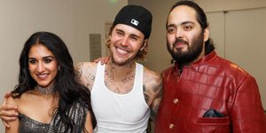 Ο Τζάστιν Μπίμπερ με τον πλουσιότερο Ινδό και την μέλλουσα σύζυγό του