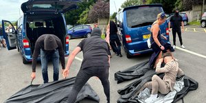 Μαθητές έφτασαν με σχολικό χορό σε σακούλες 