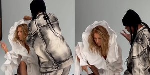 Η Σελίν Ντιόν με τον στιλίστα της 