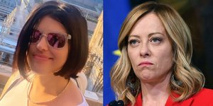 Η δημοσιογράφος που έκανε το σχόλιο και η Μελόνι