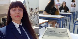 Η Δήμητρα Παπαδοπούλου που συγκέντρωσε τα περισσότερα μόρια σε όλο το Μεσολόγγι
