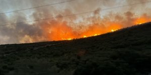 Φωτιά στο Δίστομο