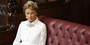 Η πριγκίπισσα Αντωνία, δούκισσα του Ουέλινγκτον περιμένει την έναρξη της επίσημης έναρξης των εργασιών του Κοινοβουλίου στη Βουλή των Λόρδων, Λονδίνο, Τετάρτη 17 Ιουλίου 2024. 