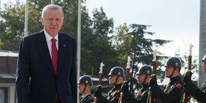Εμπρηστικός Ερντογάν από τα Κατεχόμενα: «Δεν είναι δυνατή η ομοσπονδιακή λύση στην Κύπρο» -Δείτε την προκλητική φιέστα της Τουρκίας -Φωτογραφία: Getty images