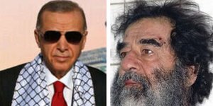 Η φωτό Ερντογάν-Σαντάμ που ανέβασε ο Ισραηλινός ΥΠΕΞ