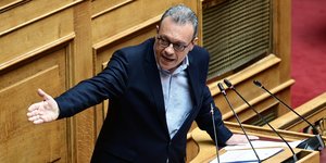 Ο επικεφαλής της ΚΟ του ΣΥΡΙΖΑ, Σωκράτης Φάμελλος 