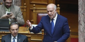 Ο Γιώργος Φλωρίδης μιλάει στη Βουλή