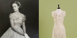 Φόρεμα παράνυφου στον γάμο της βασίλισσας Ελισάβετ 