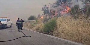 Φωτιά στη νότια Αλβανία