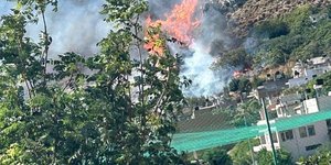 Φωτιά στον Προφήτη Ηλεία Ηρακλείου